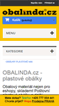 Mobile Screenshot of obalinda.cz